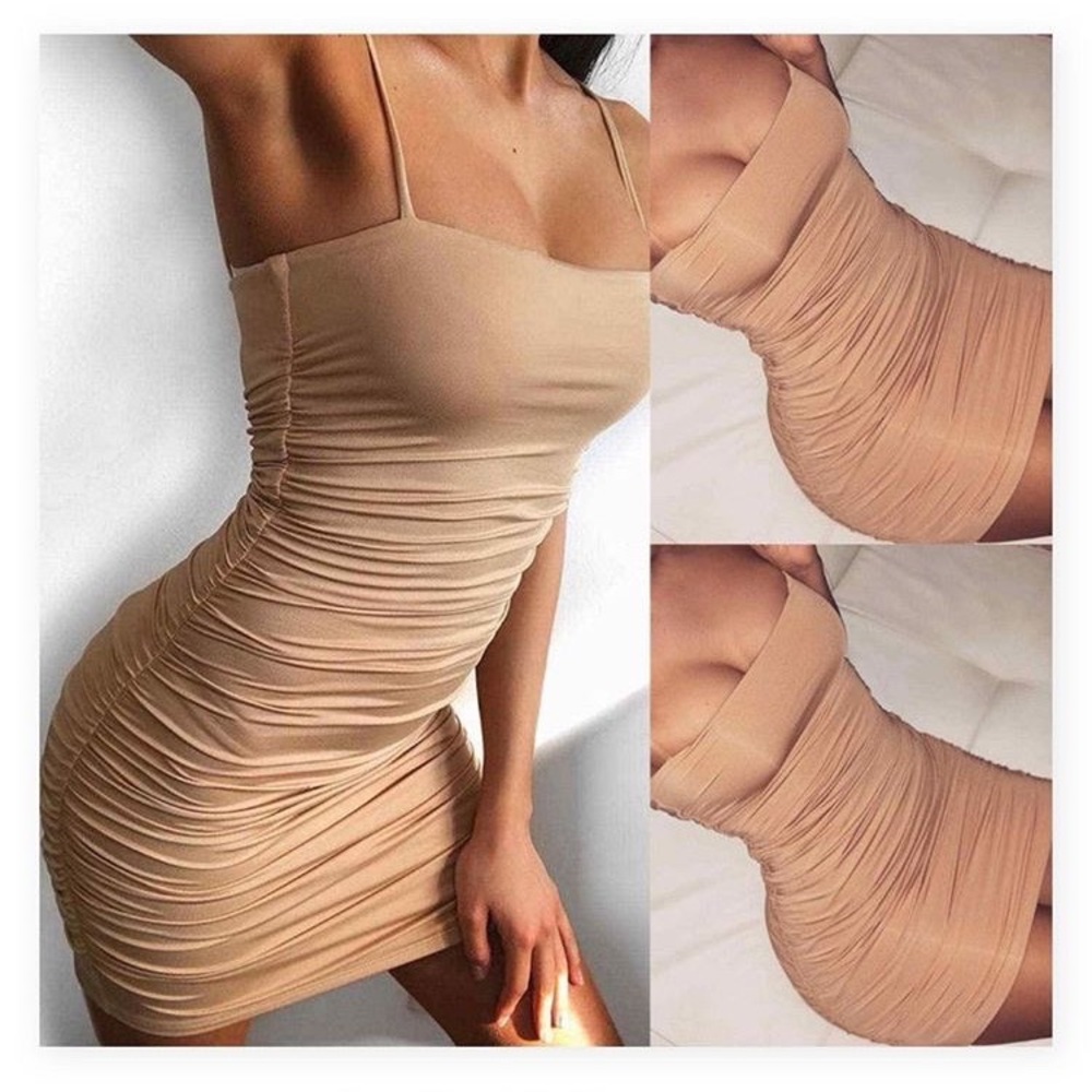 Spaghetti Strap Going Out Dress ✨